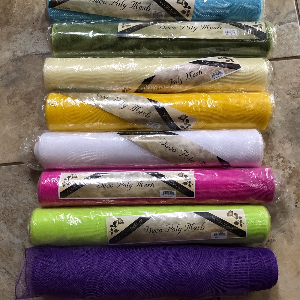 NEW Deco Mesh Lot
